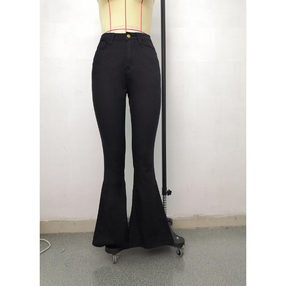 Джинсы женские облегающие брюки с высокой талией и эластичным кроем Horseshoe