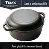 Thor's Dual-Purpose American Frying & Stewing Pot with Lid - Induction Compatible, Flat-Bottom, Perfect for Soups, Stews, Roasting, and Frying.