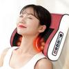 Electric Neck Massager Pillow with Adjustable Heat Compress Cervical Waist Vibration Massage Pillow Rechargeable Neck And Back Kneading Tool