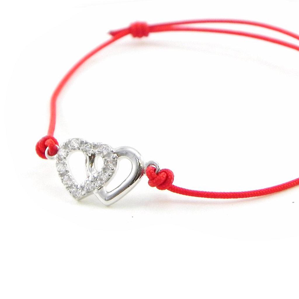 Les Trésors De Lily [I9110] - Красный серебряный браслет «Любовь»