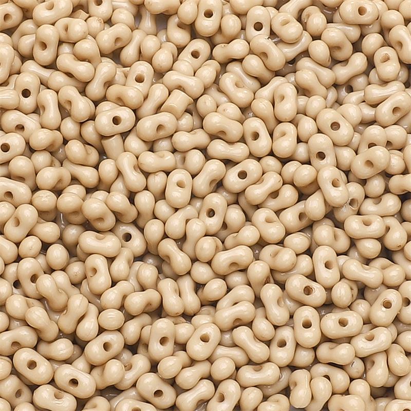 105Pcs Acrylic Beads Charms Peanut Beads For DIY Bracelet Necklace Jewelry Making