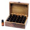 Essential Oil Storage Box Mango Wood 24 Slots