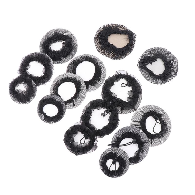 Снуд для пучка Женская сетка для волос Балет Танцы Катание на коньках Вязание крючком Укладка Головные уборы Аксессуары