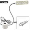Industrial Led Light 1w 2w 3w Portable Work Light Led Flexible Work Light Adsorbed Base Sewing Machine Flexible Working Magnetic