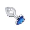 3 Size Anal Plug Heart Stainless Steel Crystal Anal Plug Removable Butt Plug Stimulator Anal Sex Toys Prostate Massager Dildo
