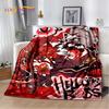 2025 H-Helluva Boss Blitzo Cartoon Soft Blanket, Soft Throw Blanket для дома, спальни, кровати, дивана, пикника, дорожного чехла, подарка ребенку