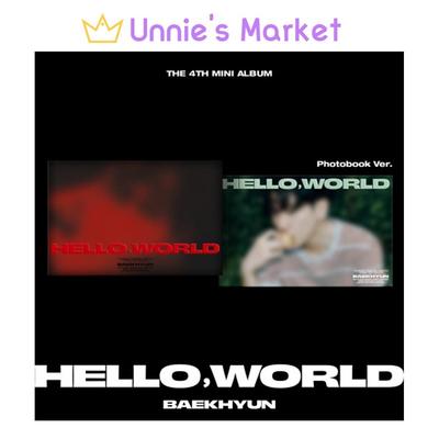 BAEKHYUN (ЭКЗО) - Hello World фотокнига версия. / 4-й мини-альбом