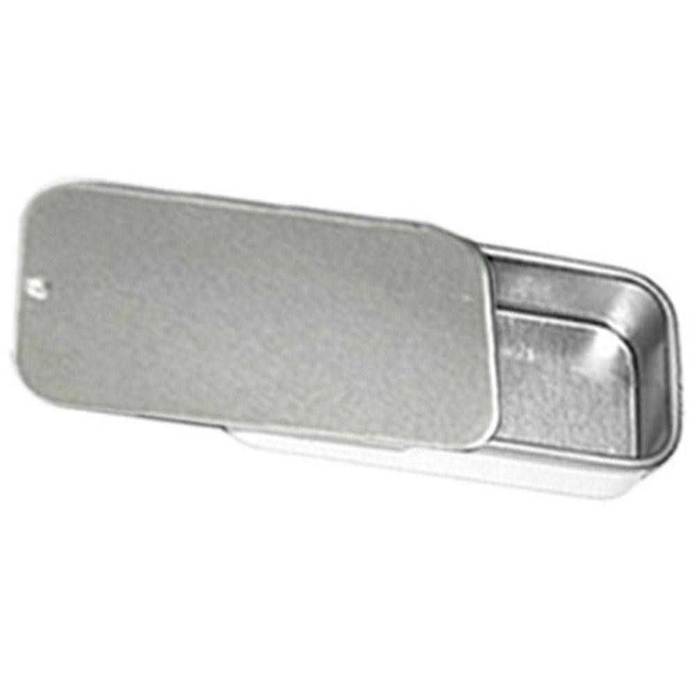 Металлическая коробка для крем-бальзама, алюминиевая жестяная банка, многоразовые бутылки, косметический контейнер, чайные банки