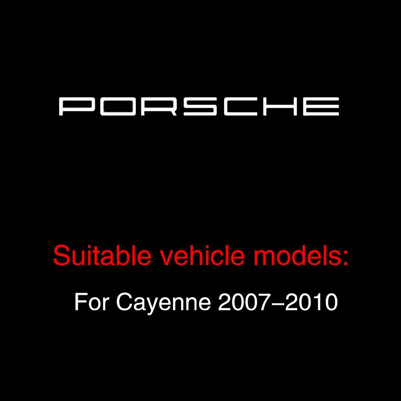 2 шт. Светодиодные проекторные лампы для дверей автомобиля, декоративный атмосферный свет Для Porsche Cayenne Panamera Macan 911 718 Taycan Boxster Cayman