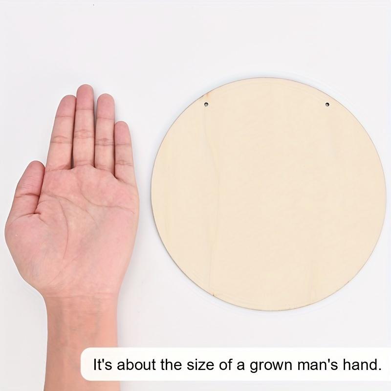 5 шт. венок на дверь из дерева с изображением Иосифа и Марии - круглая рождественская табличка диаметром 7,87 дюйма для крыльца, двора и настенного декора, идеальный подарок для любителей Иисуса