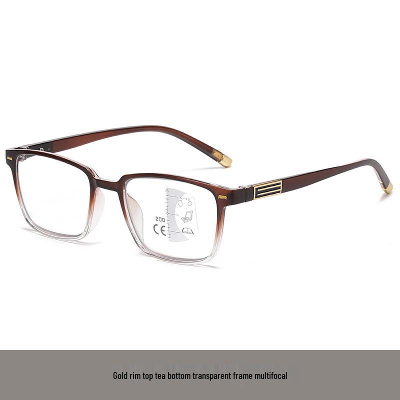 Color-Changing, Anti-Blue Light Multifocal Glasses for Near & Far Vision