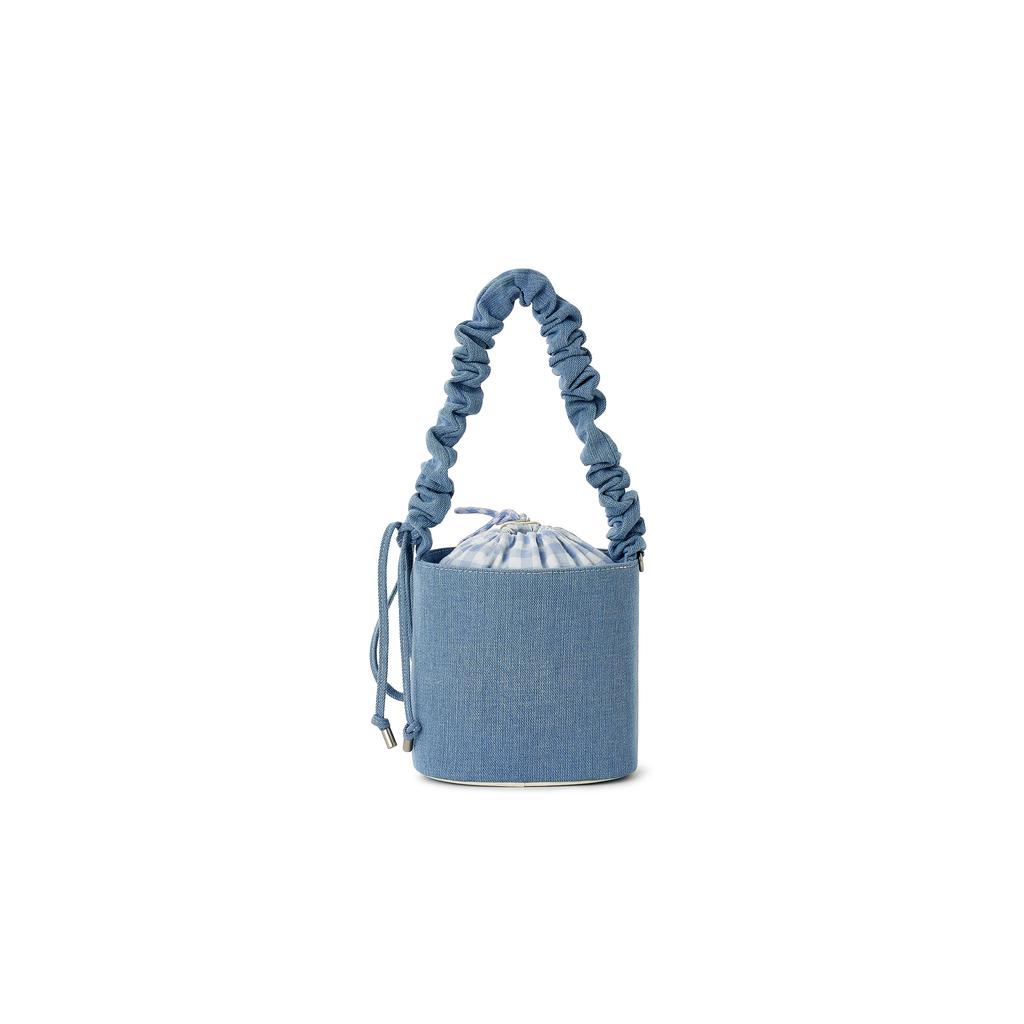 New Lee Fabric Bucket Bag, Handbag, Shoulder Bag, Crossbody Bag Regular Women's Blue LE250102M-503