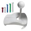 3D Printed Golf Tee Holder Artificial Turf Tee Stand Outdoor Indoor Driving Range Home Training Golf Simulator Tee Hinged Turf Base