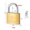 Железный латунный навесной замок противоугонный студенческий бытовой замок водонепроницаемый медный замок для дома школы