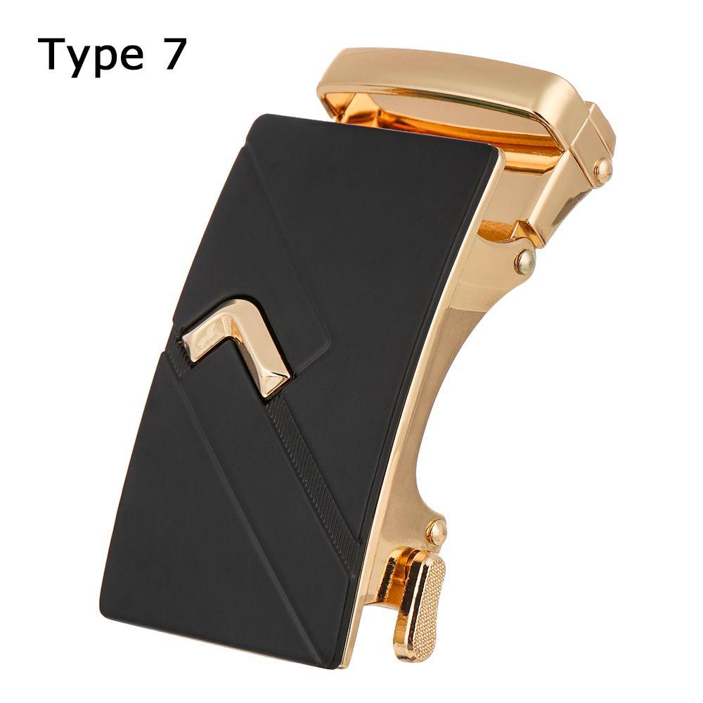 Buckle Slide Belt Strap Buckle Leisure Belt Head Men's Belt Head Belt Buckle Business Accessories