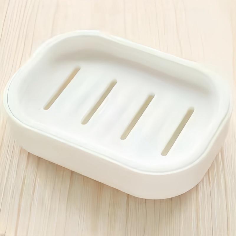 Japanese Double Layer Soap Dish Bathroom Soap Storage Box Kitchen Sponge Drain Rack Travel Soap Dispenser Soap Holder
