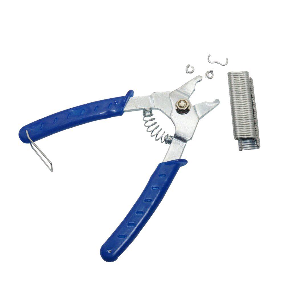 Инструмент для установки металлических скоб