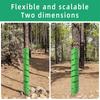 4Pcs Tree Trunk Protector Protect Saplings Plants from Deer Rabbit Cats Rodents Mowers Spiral Tree Guard Tree Wrap