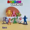 8pcs Rainbow Roblox Friends Figure Toy Model Decoration Handmade Doll Kids Gift