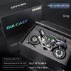 Exquisite Kawasaki Ninja H2R Die-cast Motorcycle Model - 1:9 Scale Display Collectible