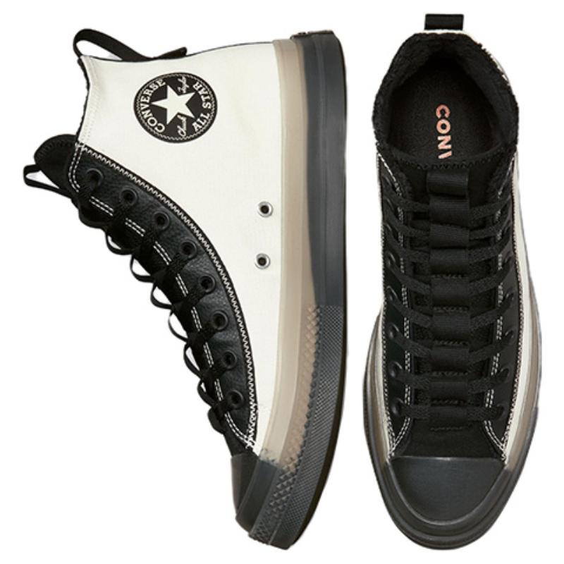 Converse All Star CX Модные повседневные высокие парусиновые кеды Унисекс Черно-белые