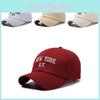 Letter New York Ny Embroidery Baseball Cap Sun Protection Breathable Peaked Hat