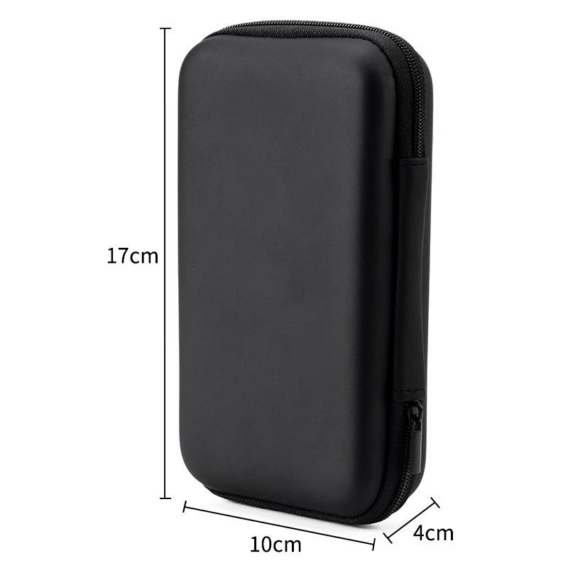 Bluetooth Earphone & Charger Storage Bag - Organizer for Earphones, Data Cables, Chargers, Power Banks