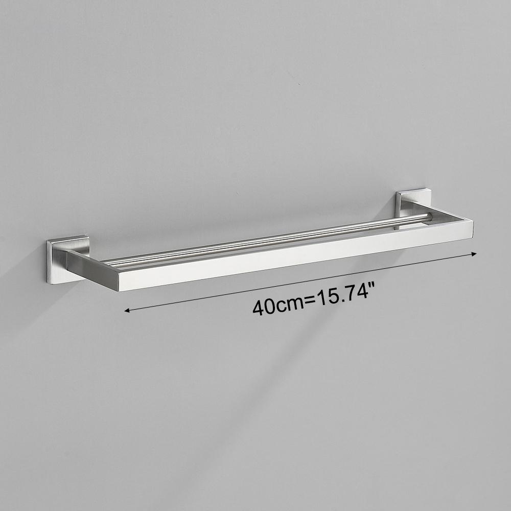 Stainless Steel Bathroom Accessories Set Brushed Nickel Towel Bar Robe Hook Toilet Paper Holder Towel Ring Bathroom Accessory