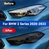 For BMW 2 Series F22 F23 F44 G42 2014-2023 Car Headlight TPU Protective Film Front Light Tint Change Color Sticker Accessories