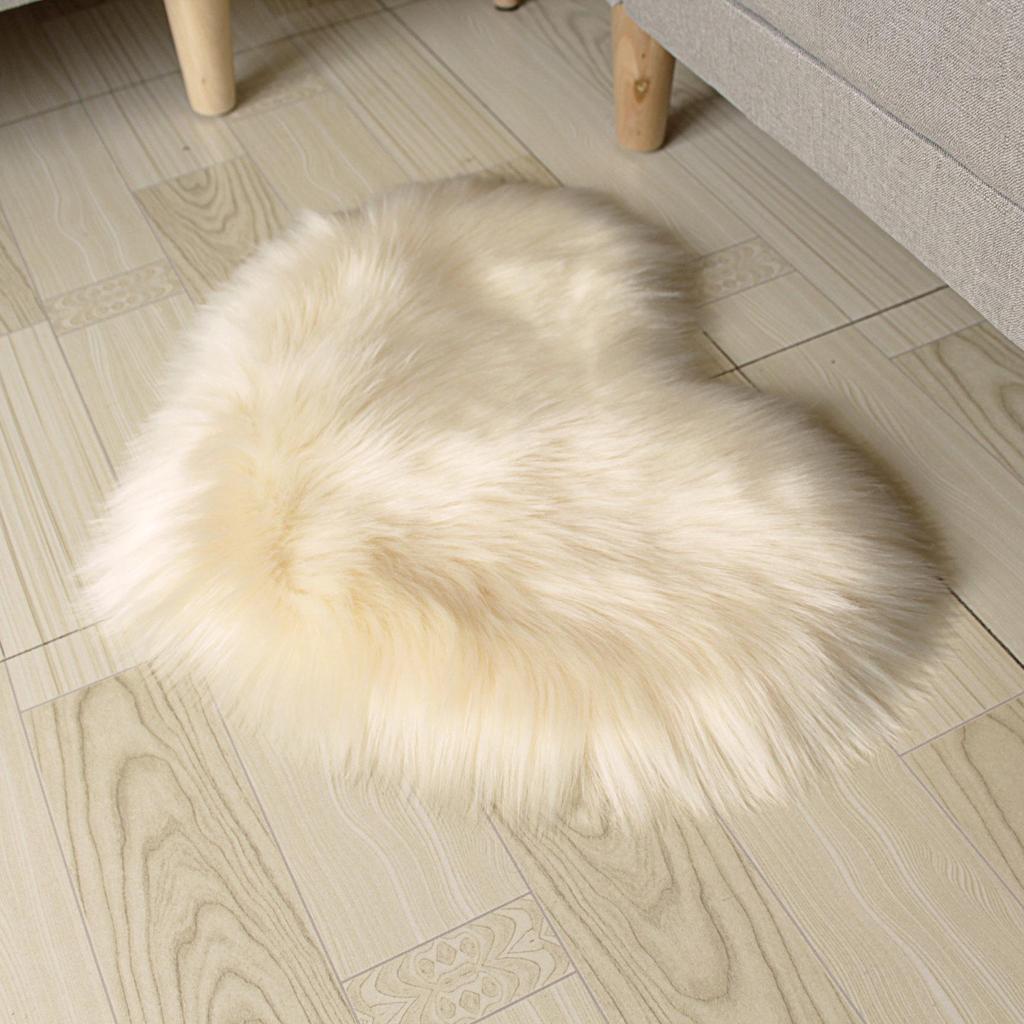 Ковер Spot Love из искусственной шерсти, одеяло для матраса, подушка для дивана, плюшевый коврик для ног для гостиной, журнального столика или спальни