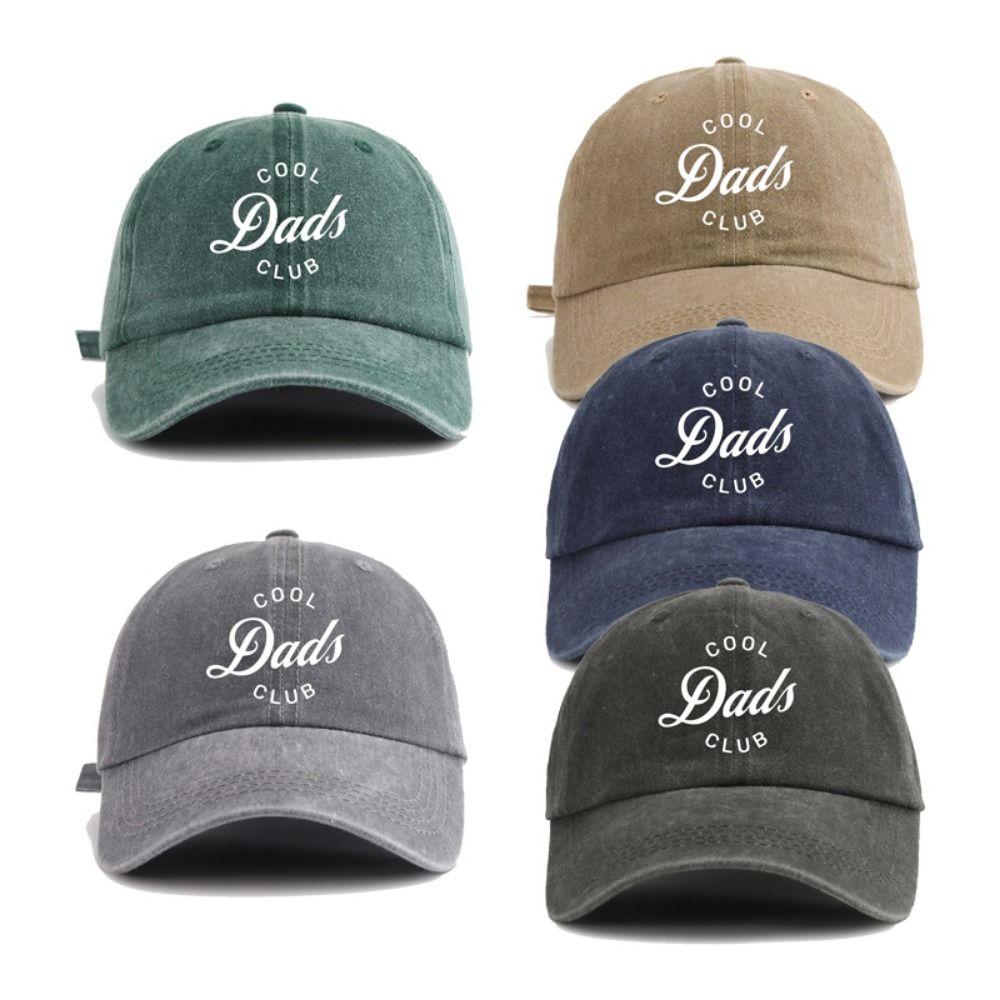 Козырьки COOL DAD CLUB Бейсболки Регулируемые Выстиранные Потертые Выцветшие Кепки