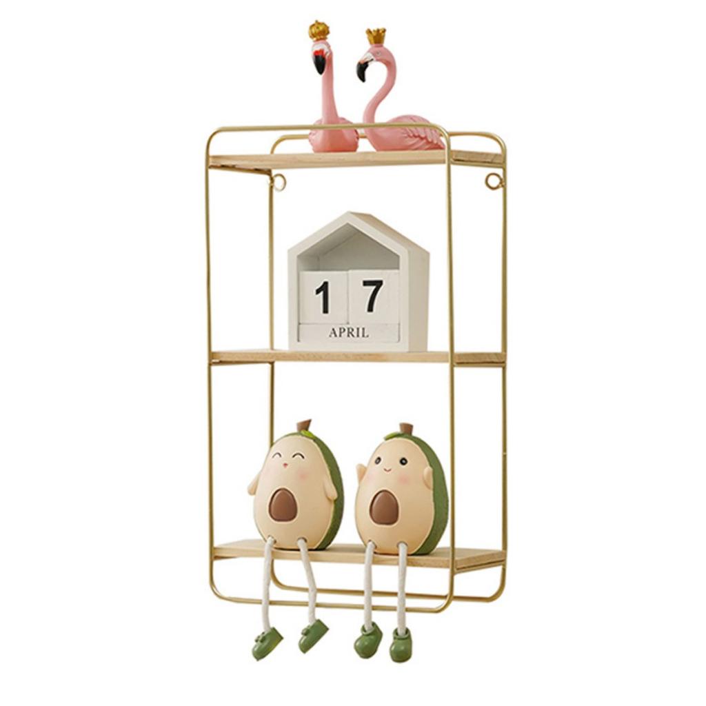 Трехслойная полка для хранения вещей, настенная полка для хранения вещей