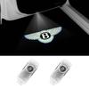 Akarin Courtesy Laser Logo Door Welcome LED Logo Projection Courtesy Set of Genuine Replacement for Bentley Lamp, Light, Light, Light, Bentley, 2,