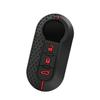 Silicone Key Case for Fiat 500, Folding 3-Button Bravo Key Cover, Remote Control Protector.