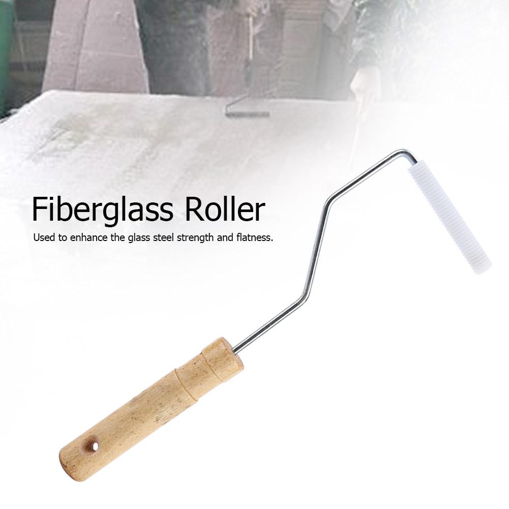 Diameter 12*75mm Aluminum Alloy Fiberglass Bubble Laminating Roller Rolling Tool