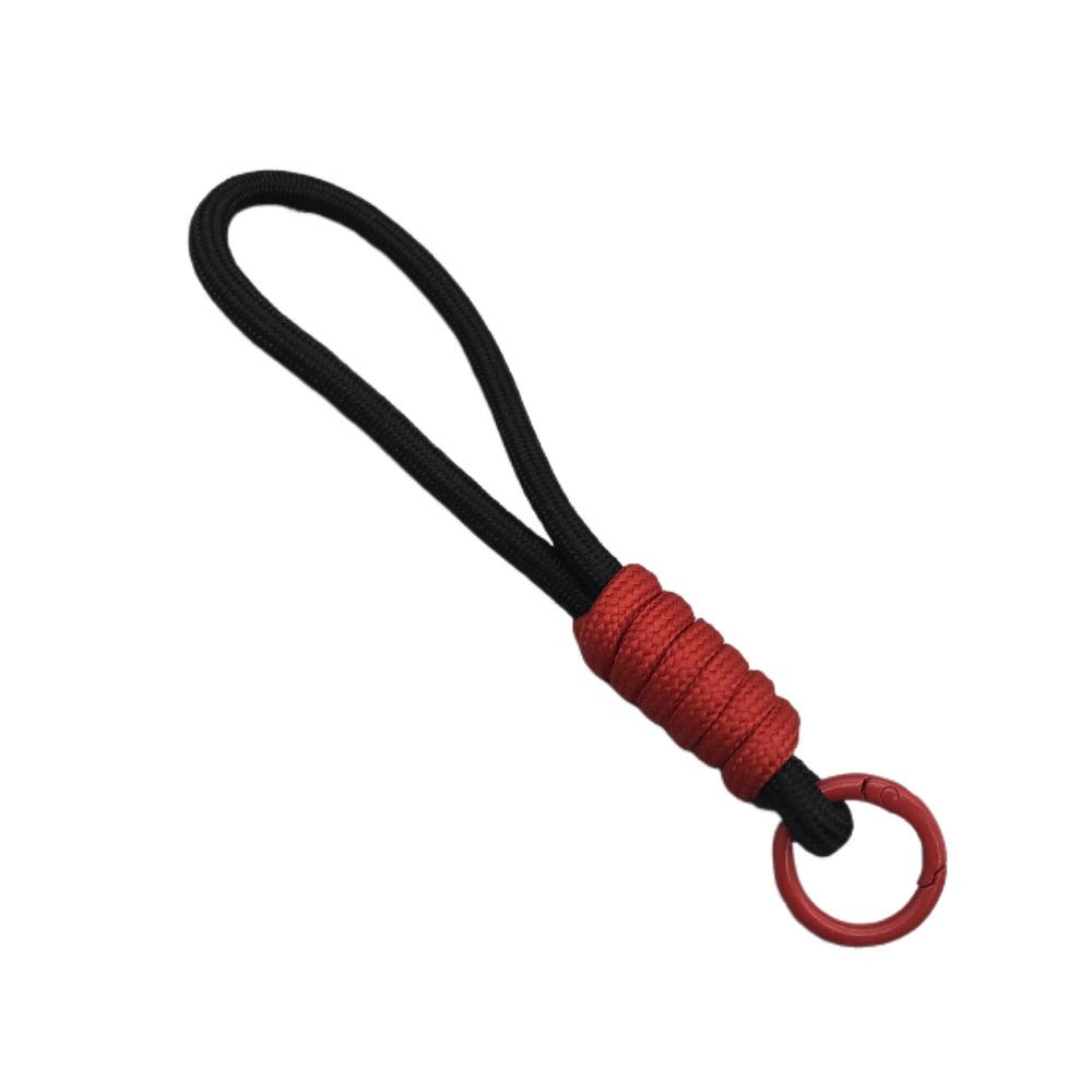 10PCS Colorful Braided Lanyard Keychain Key Ring Bag Charm Phone Lanyard Knot Rope Keyring  DIY