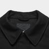 Fila Женская куртка Milano Series Fw25 однотонная свободного кроя на молнии, тканая, с длинным рукавом F11W615709F-BK