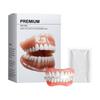 Denture Silicone Parts, Denture Grooming Kits, Cosmetic Sets, Upper And Lower Veneer Teeth, Unisex(50g)