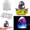 DIY Crystal Epoxy Resin Egg-shaped Starry Sky Ball Night Light Mirror Home Decoration Night Light