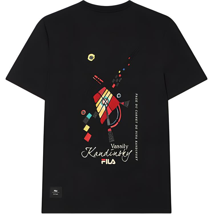 Fila Футболка мужская Heritage Collection Цвет: Иссиня-черный F11M438105F-BK
