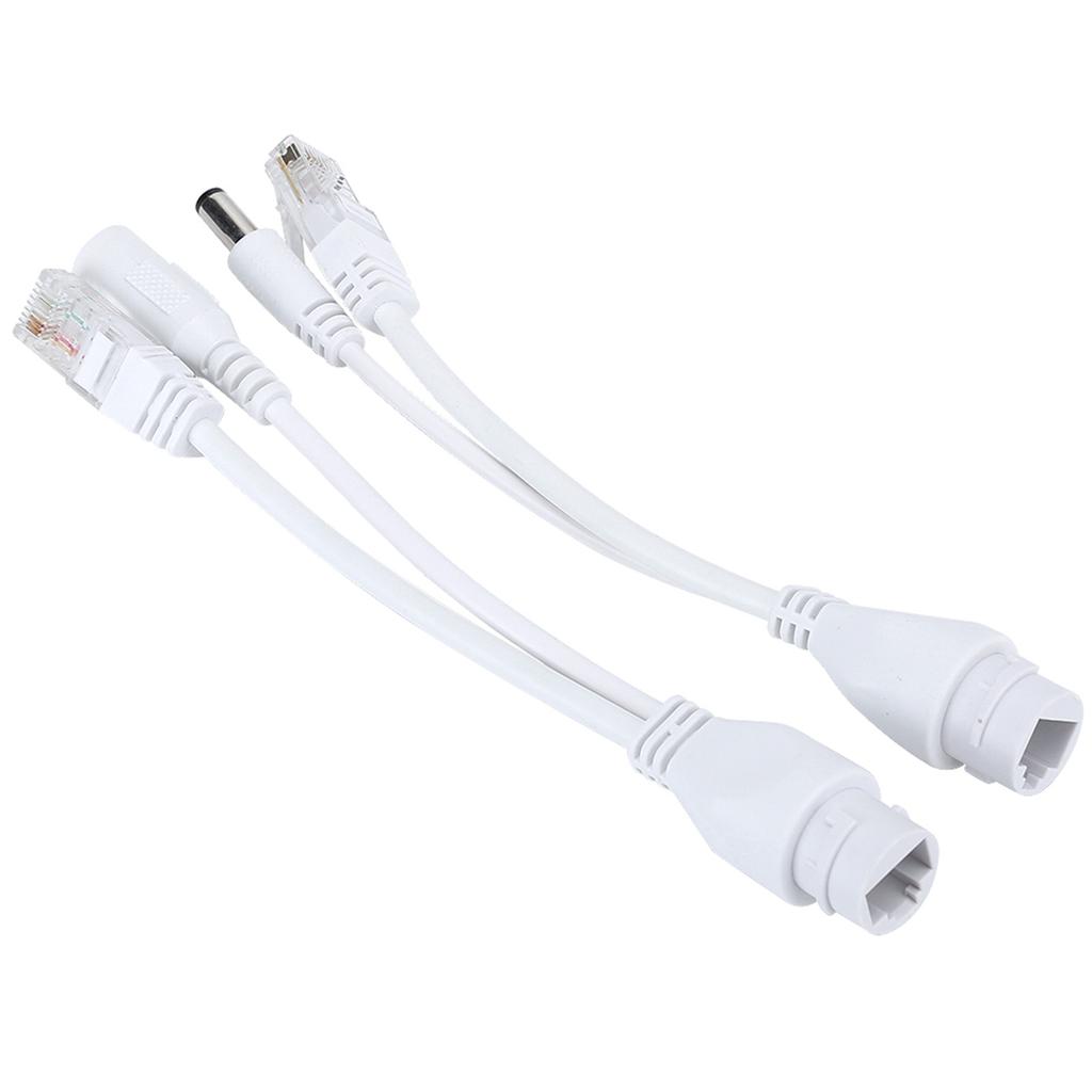 POE-адаптер Кабель Нестандартный Водонепроницаемый Инжектор-сплиттер 12В(белый )