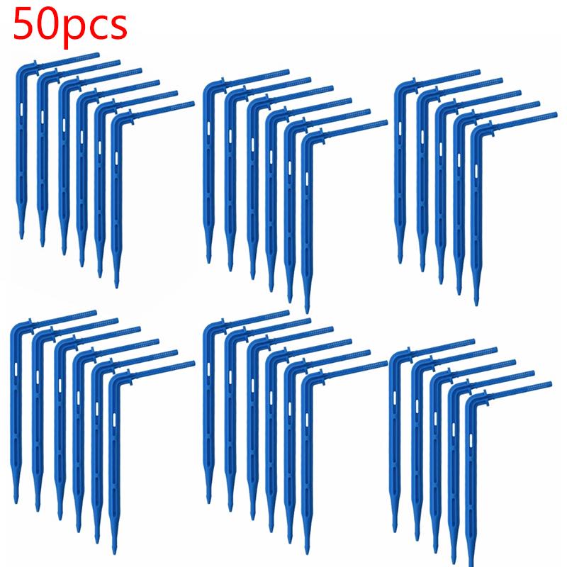 100 шт./компл. стрелка микро экономия потока воды капельницы для орошения эмиттер капельный садовый полив инструменты