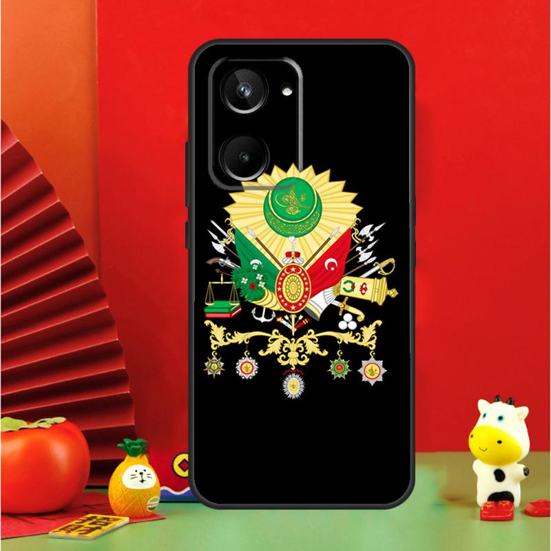 Герб Османской империи для Realme 15 Pro GT7 GT6 10 11 12 13 14 Pro Plus C65 C67 C63 C61 C55 C51 C53 C35 C75 Чехол