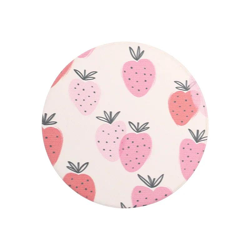 1PCS Square Diatomite Coaster Absorbent Non-slip Coasters for Coffee Cups Skid Insulation Pad Table Decoration and Accessories