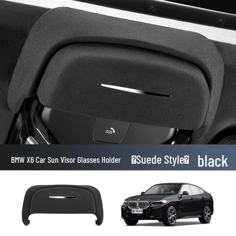 Зажим для очков из замши и футляр для хранения солнцезащитных очков, совместимые с BMW.