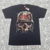 Футболка с логотипом группы Slayer Мужская Женская Футболки Топ Шоу Без Пощады Большой Графический Принт Новая