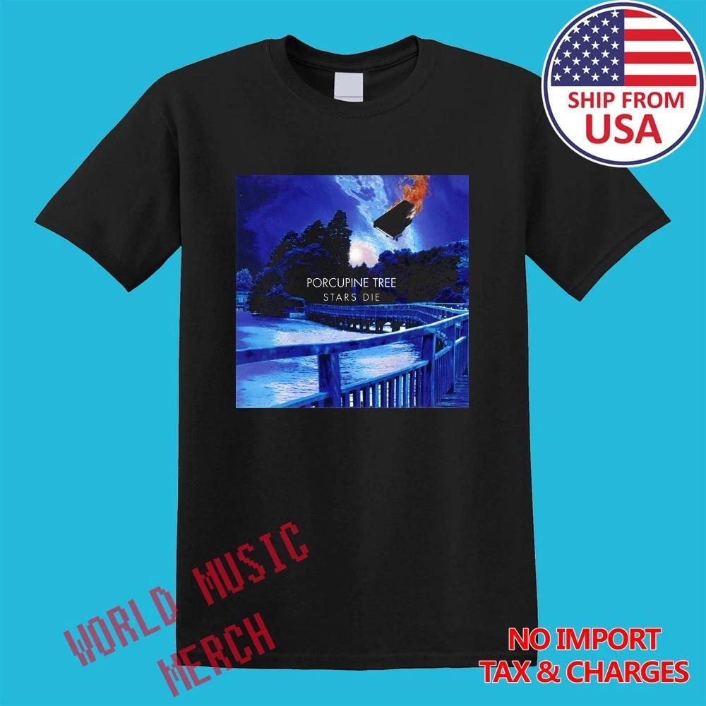 Porcupine Tree Звезды Умирают Мужская Черная Размер S-5XL