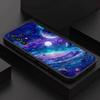 Лунная Галактика Вселенная Для Samsung S 26,25,24,23,22,30,21,10,9,Ultra,Plus,Lite,FE,4,5G Черный Мягкий Чехол Чехол для Телефона