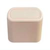Portable Hanging Mini Car Trash Can,Wastebasket Trash Can with Lid, for Car Office Home,Auto Storage Bin