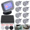 Waterproof 8 Rear and Front View Car Parking Sensors with Display Monitor - 3 Optional Colors